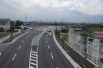 甲府市から南アルプス市まで、3市1町を通過する通称「アルプス通り」