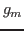 $g_{m}$